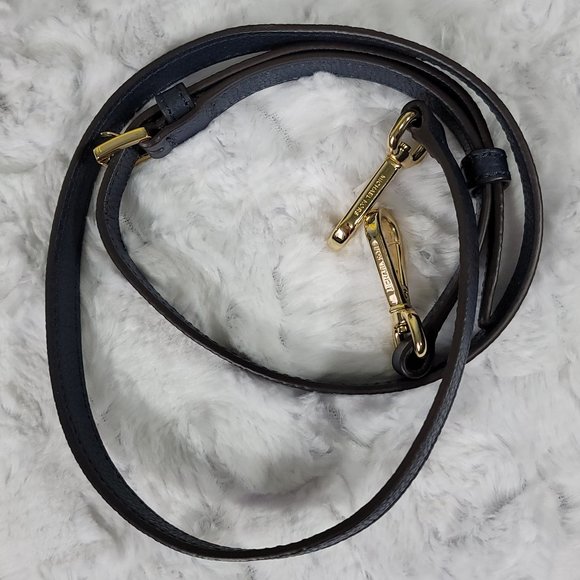 Michael Kors Karson Mini Satchel Lugage Blue Top Handle Crossbody - Picture 9 of 13